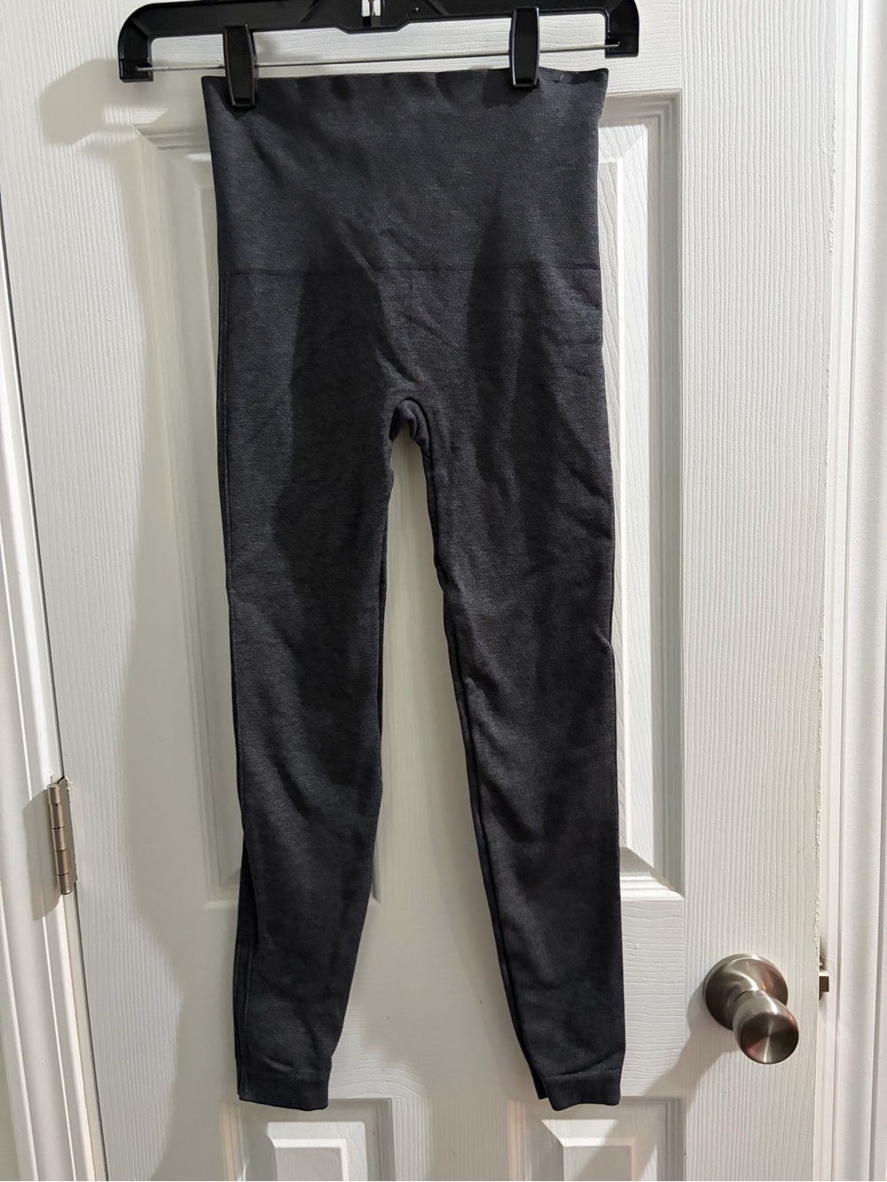 SPANX Gray High-Waist Sculpting Leggings